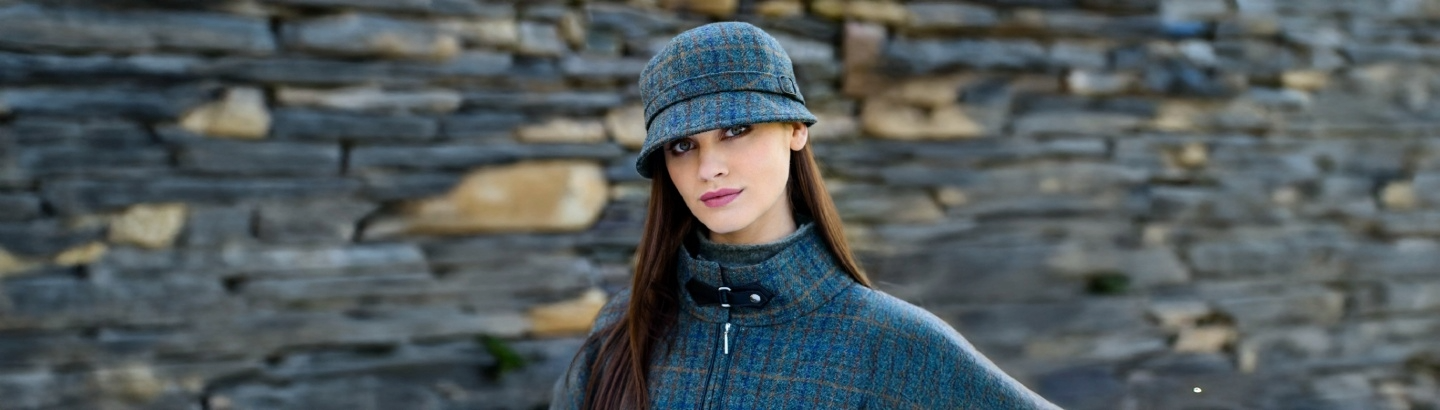 Irish Womens Flapper Caps | Weavers of Ireland