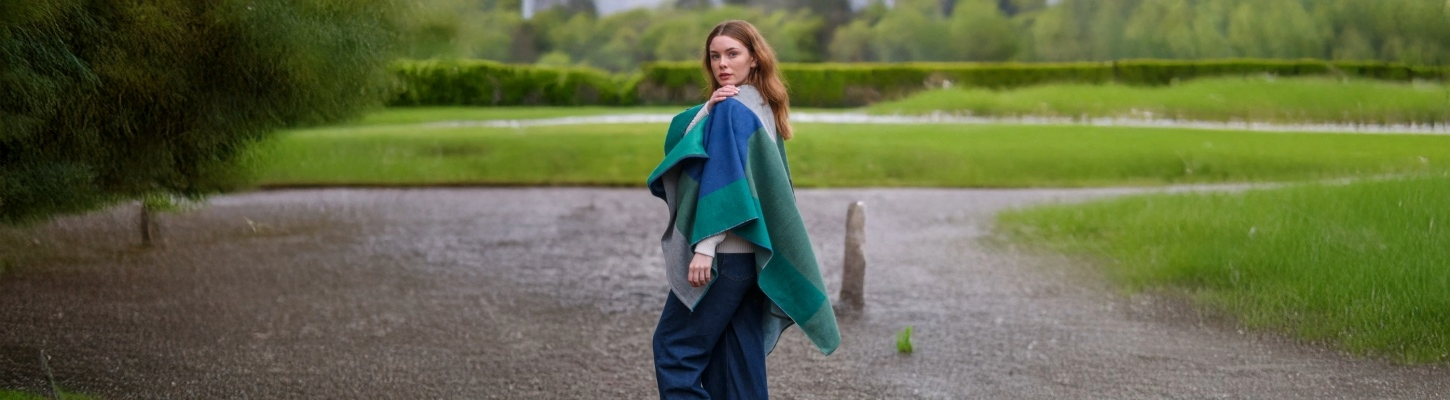 Irish Wool Wraps & Stoles by Jimmy Hourihan – Weavers of Ireland