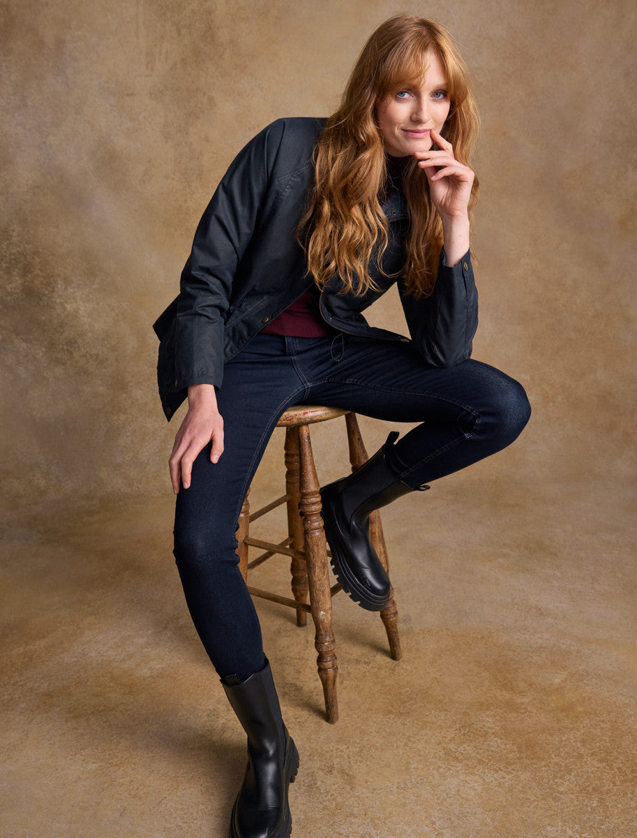 Sally Ladies Waterproof Jacket - Navy