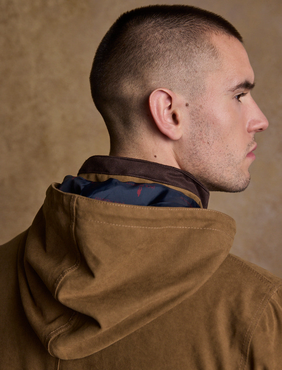 Emmet Waterproof Long Coat - Camel