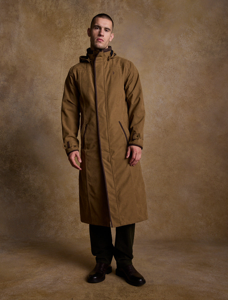 Emmet Waterproof Long Coat - Camel