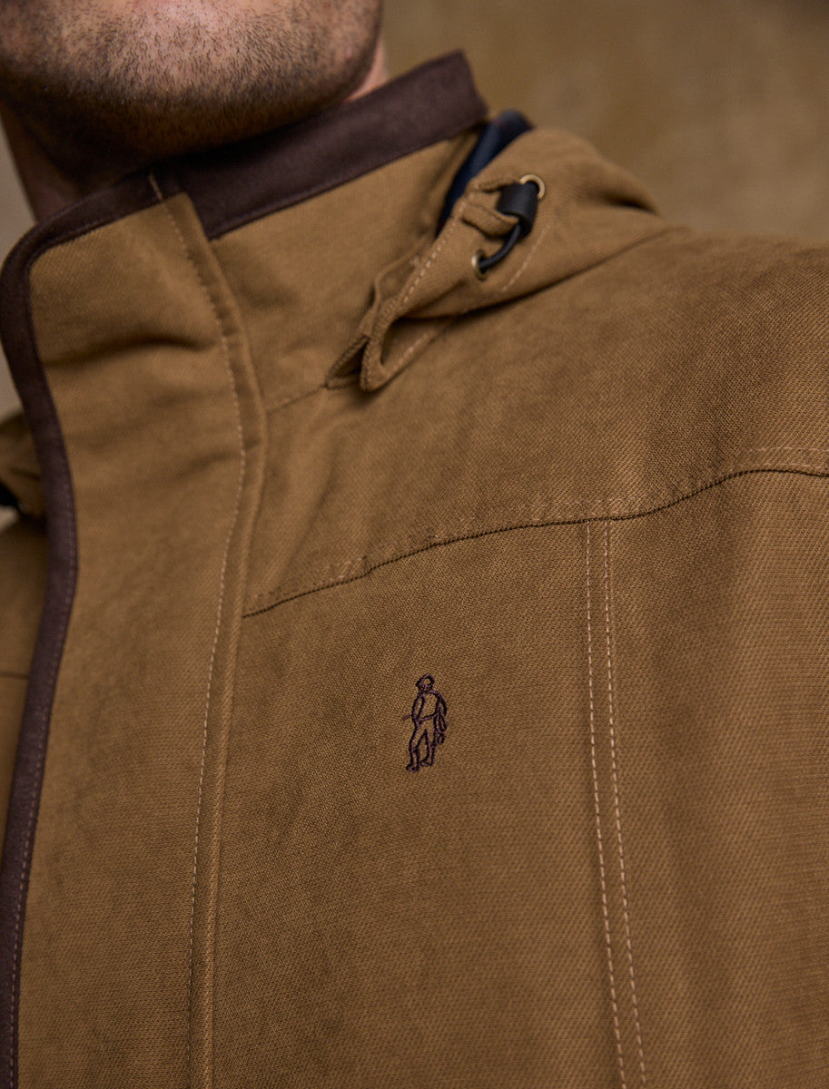 Emmet Waterproof Long Coat - Camel