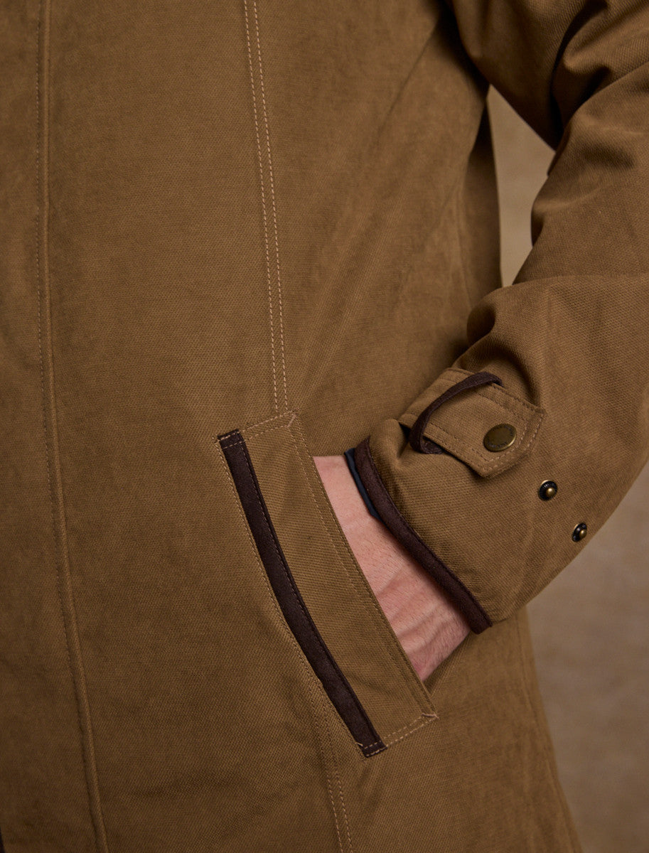 Emmet Waterproof Long Coat - Camel