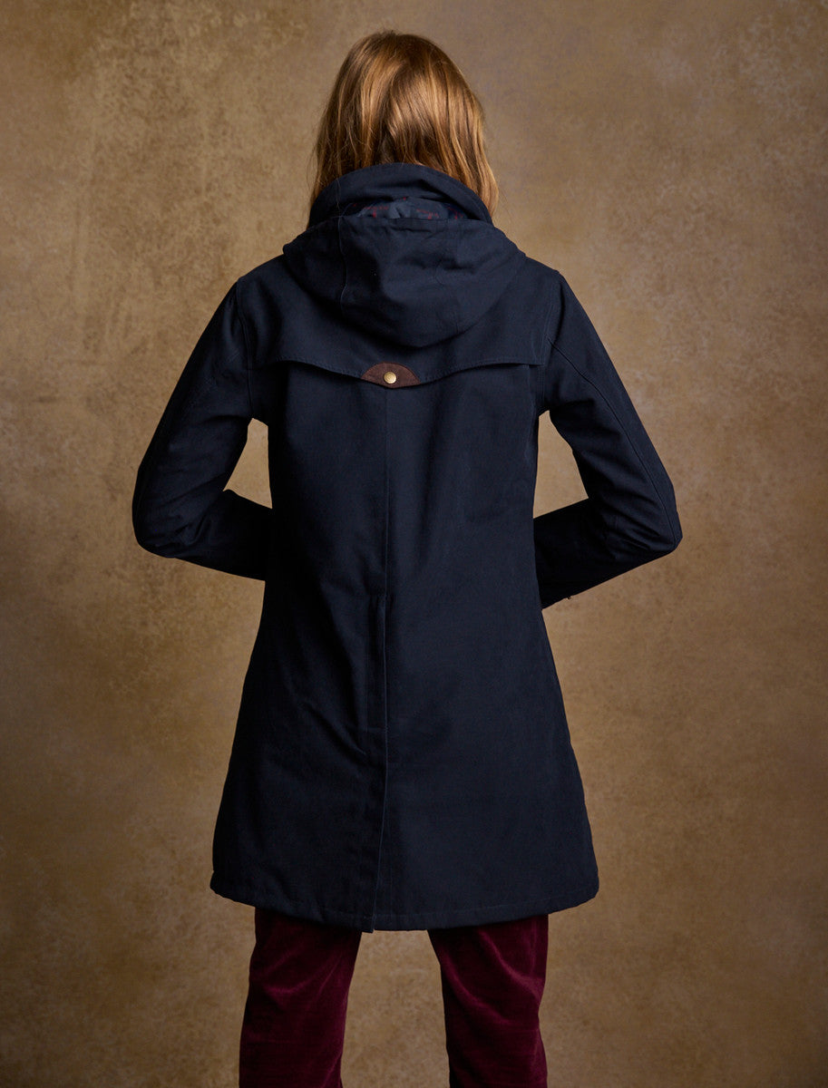 Una Ladies Waterproof Coat - Heritage Navy