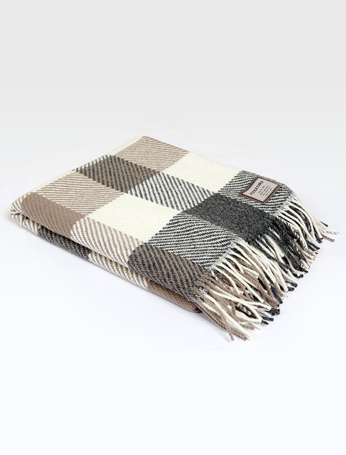 Merino Throw - Classic Check