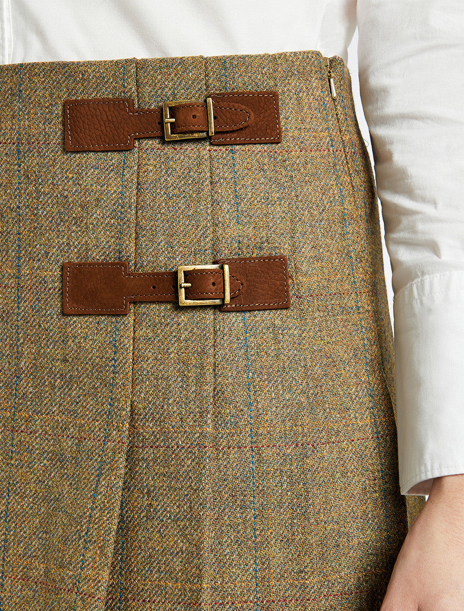 Ladies Blossom Tweed Skirt - Burren
