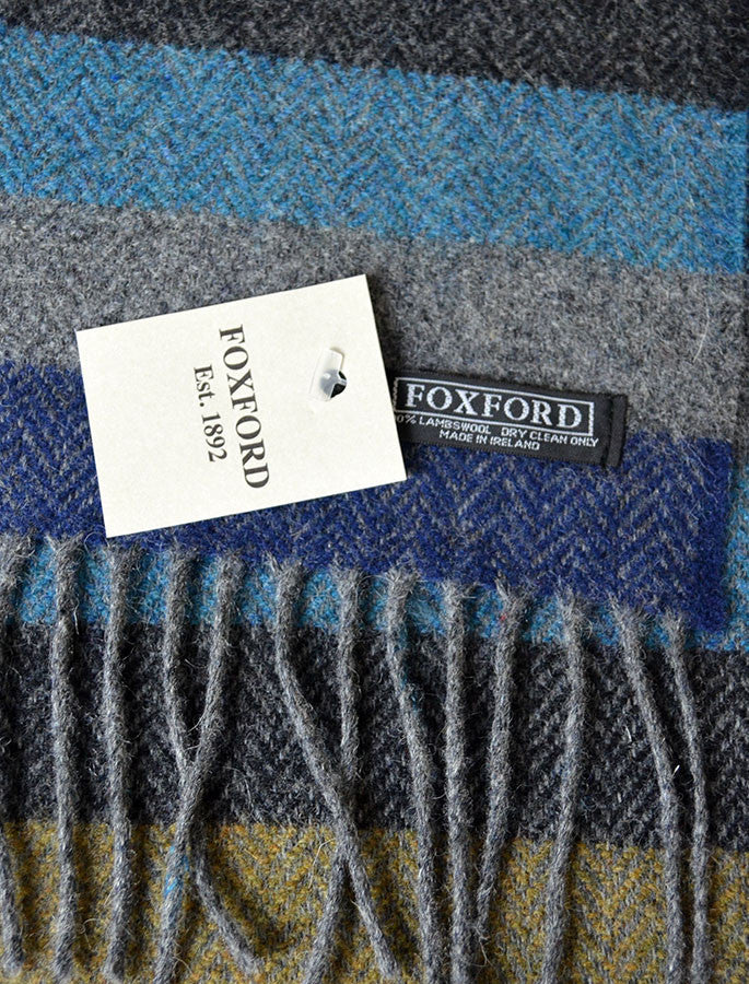 Lambswool Scarf - Donegal Stripe