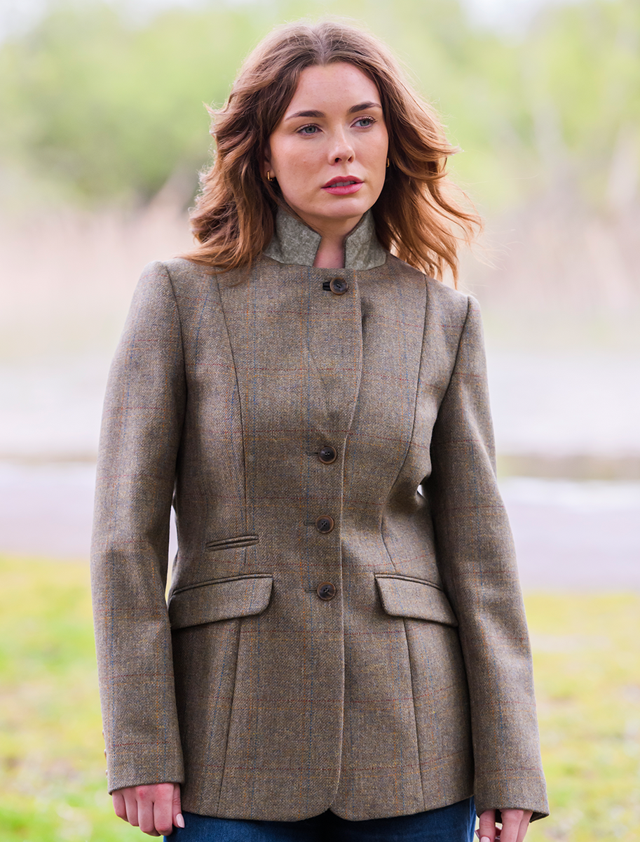 Darkhedge Ladies Fitted Tweed Jacket - Burren