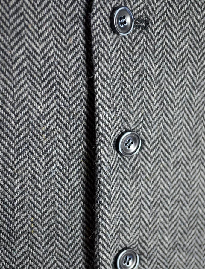 Emerald Waistcoat - Grey