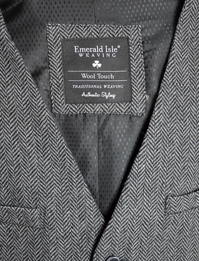 Emerald Isle Weaving label