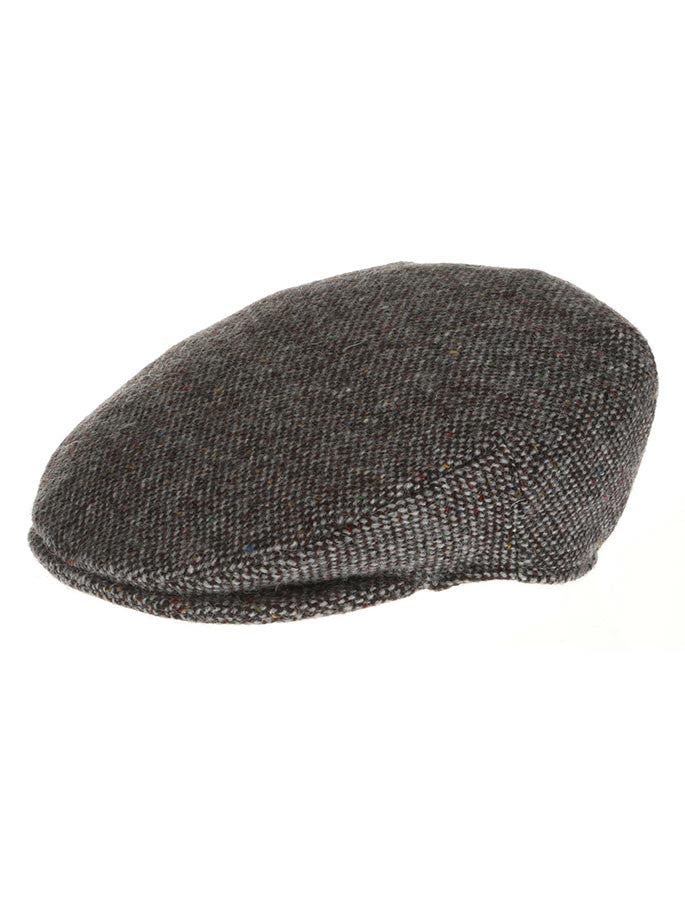 Vintage Tweed Flat Cap - Grey Salt & Pepper