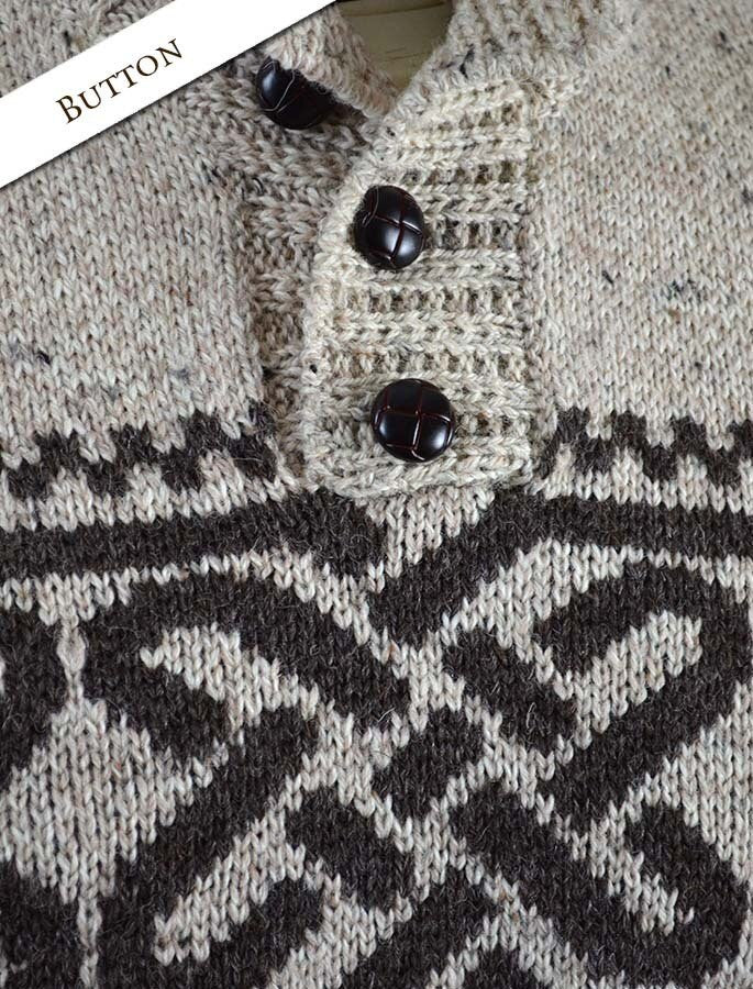 Celtic Troyer Sweater - Button