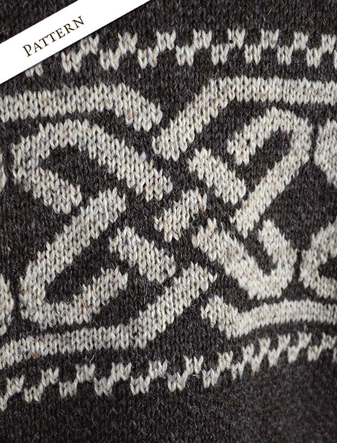 Celtic Troyer Sweater - Pattern