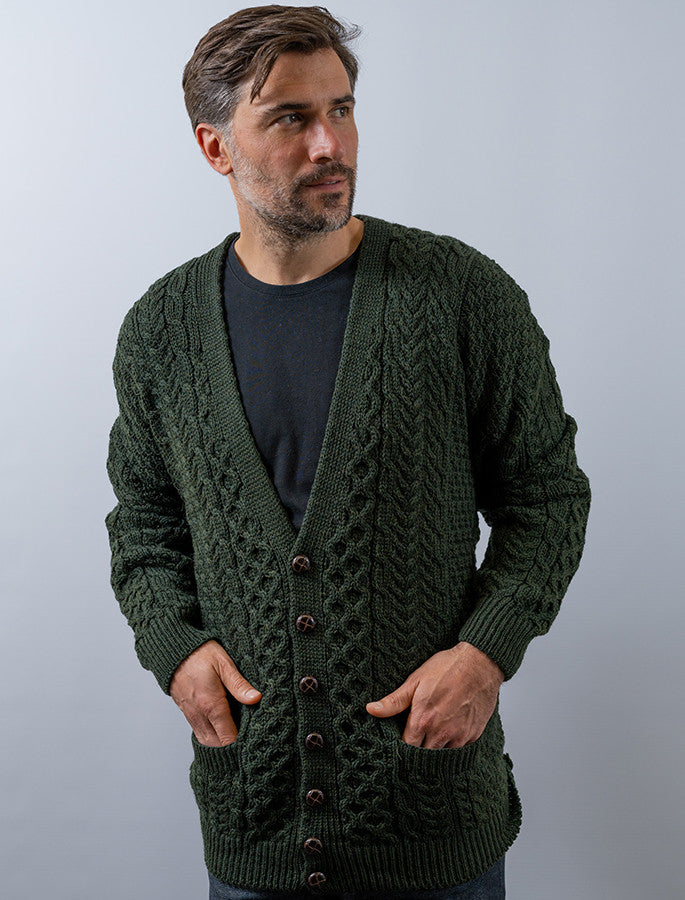 Merino Wool Aran Men&