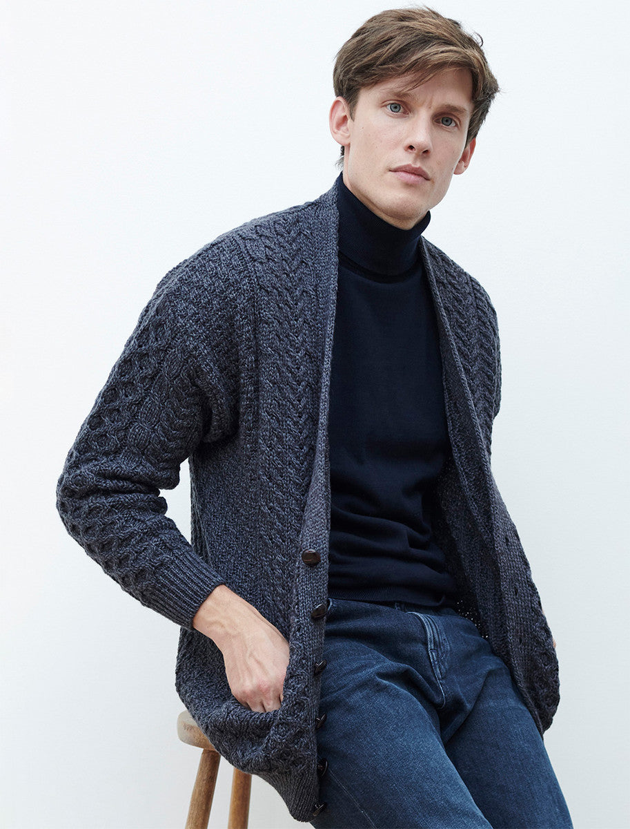 Merino Wool Aran Men&