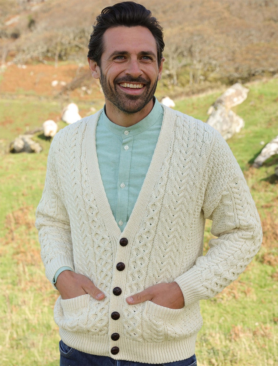 Merino Wool Aran Men&