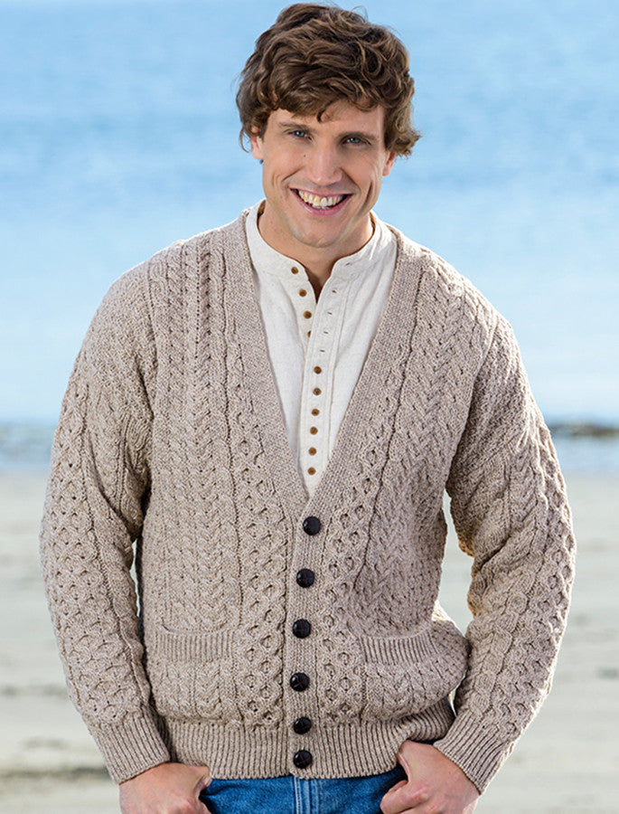 Merino Wool Aran Men&