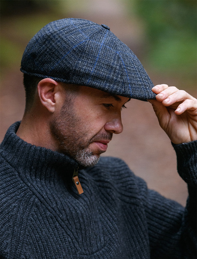 Killarney Pub Cap - Charcoal Blue