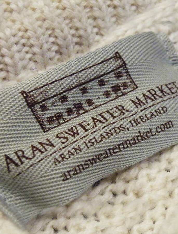 Aran Sweater Market Label