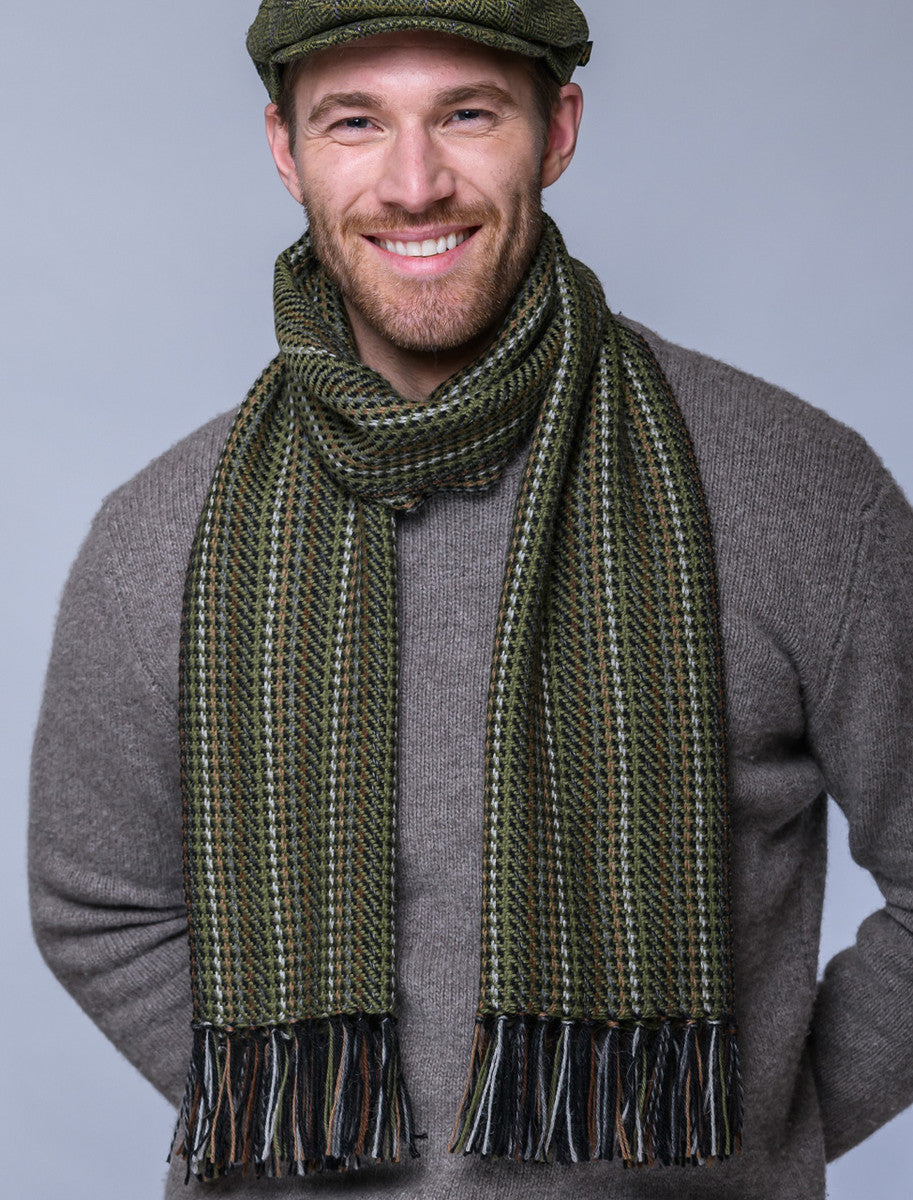 Alpaca Scarf - Countryside Tones