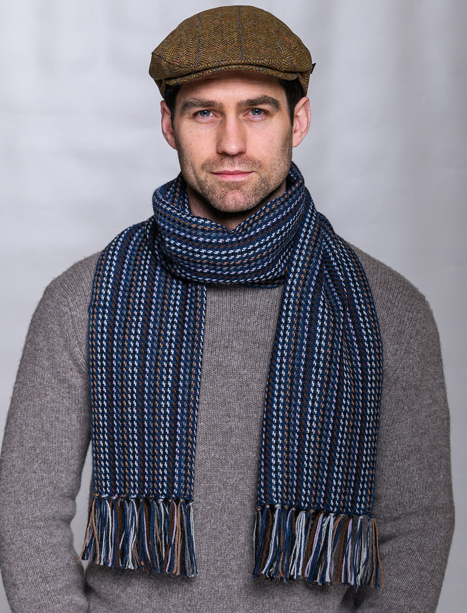 Trinity Tweed Flat Cap - Light Brown