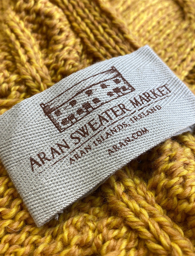 Aran Sweater Market Label