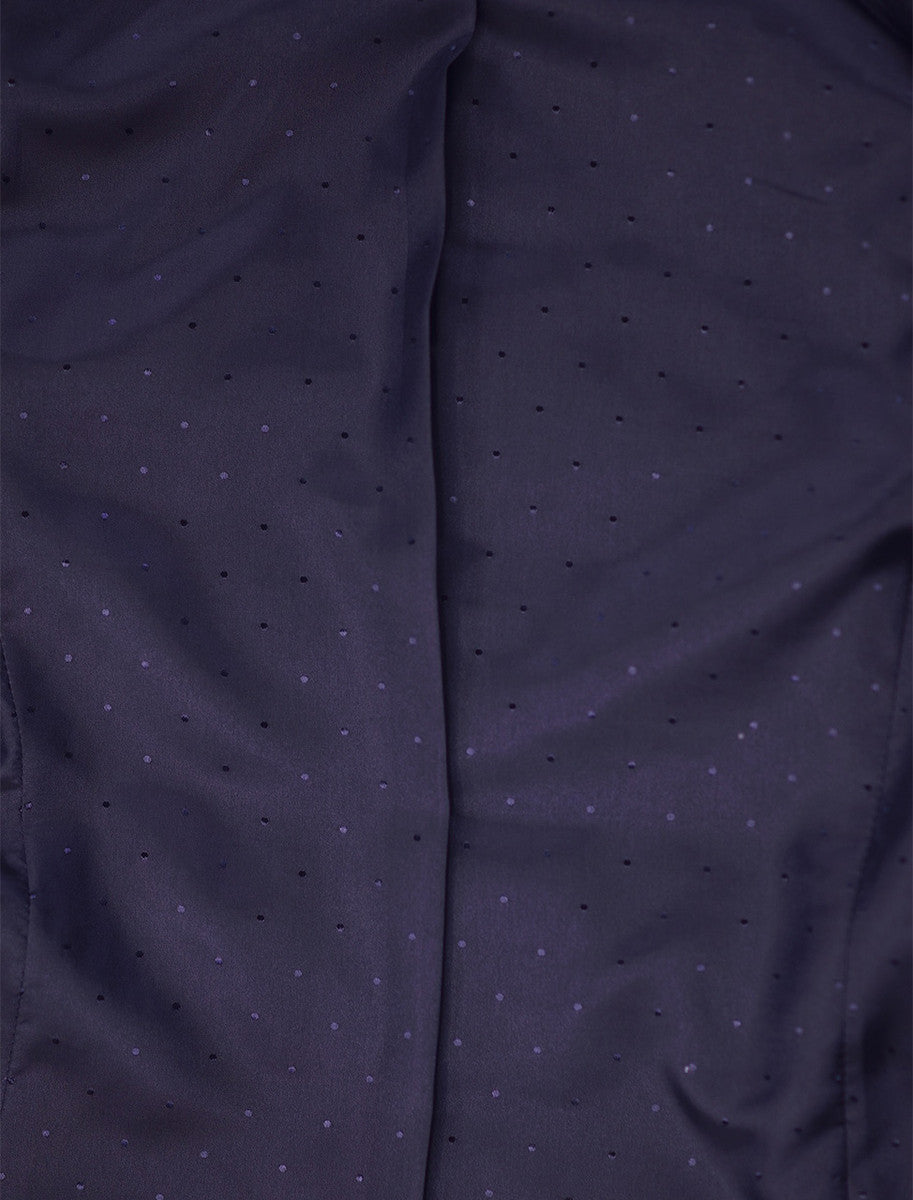 Aideen Tweed Gilet – Hacking Check Lining Detail