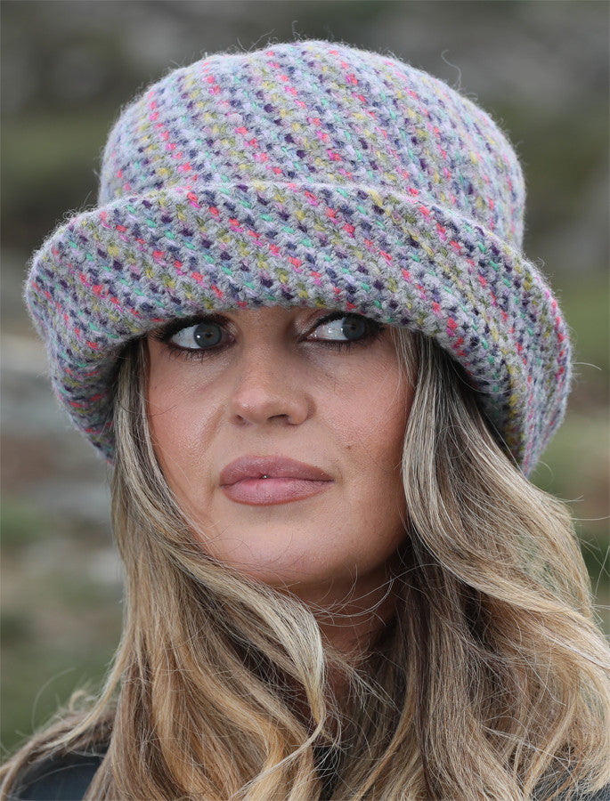Wool Country Hat - Connemara Light Grey