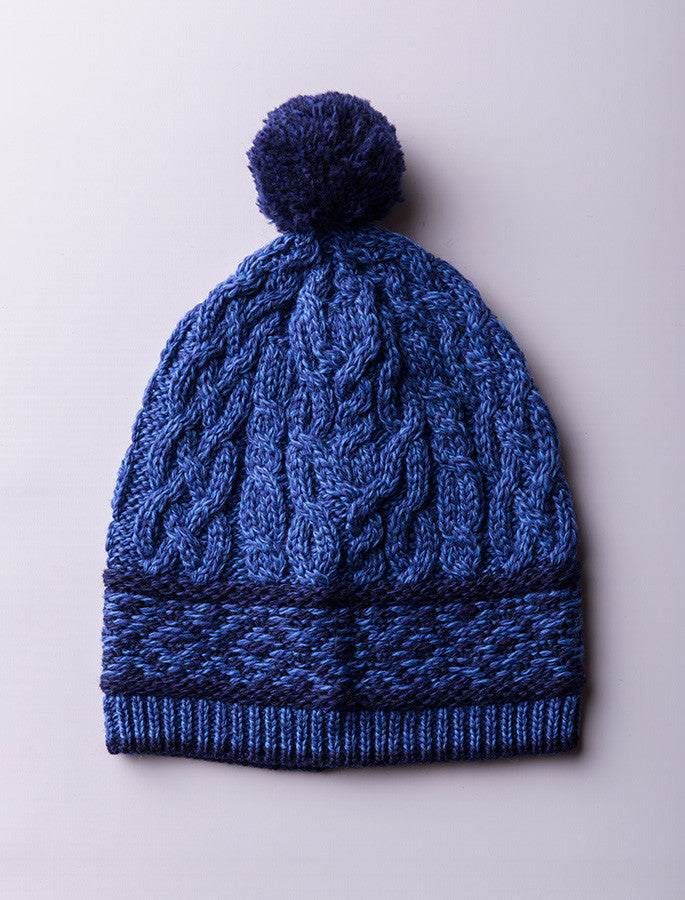 Mens Fairisle Merino Wool Hat