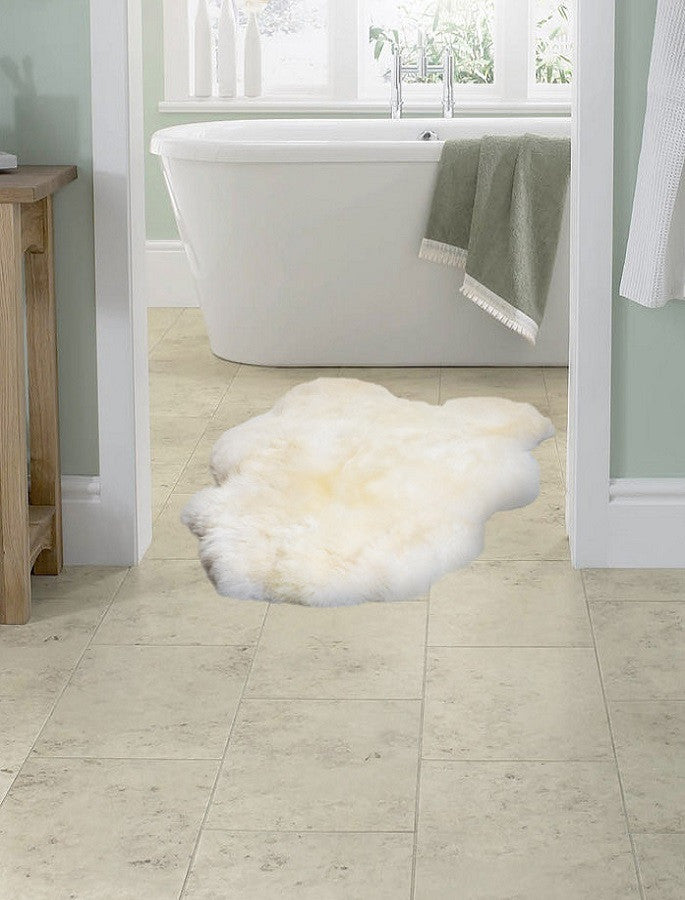 Irish Sheepskin Rug - White