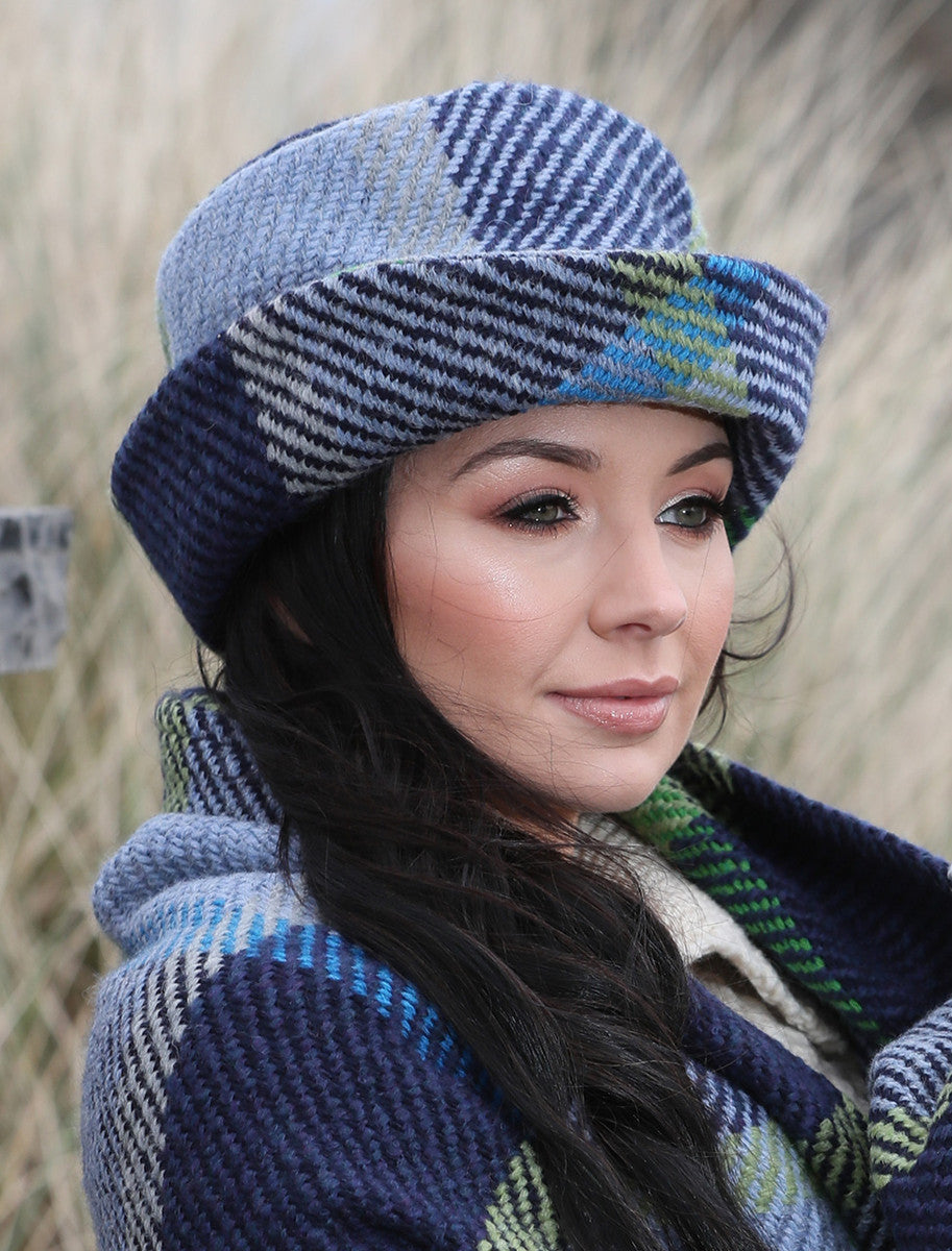 Wool Country Hat - Galway Blue