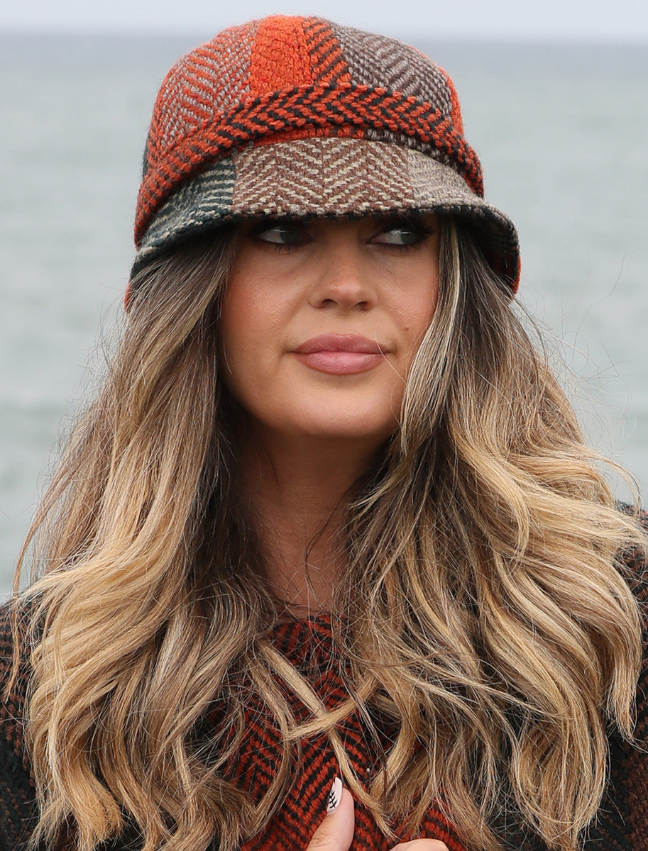 Wool County Hat - Donegal Rust
