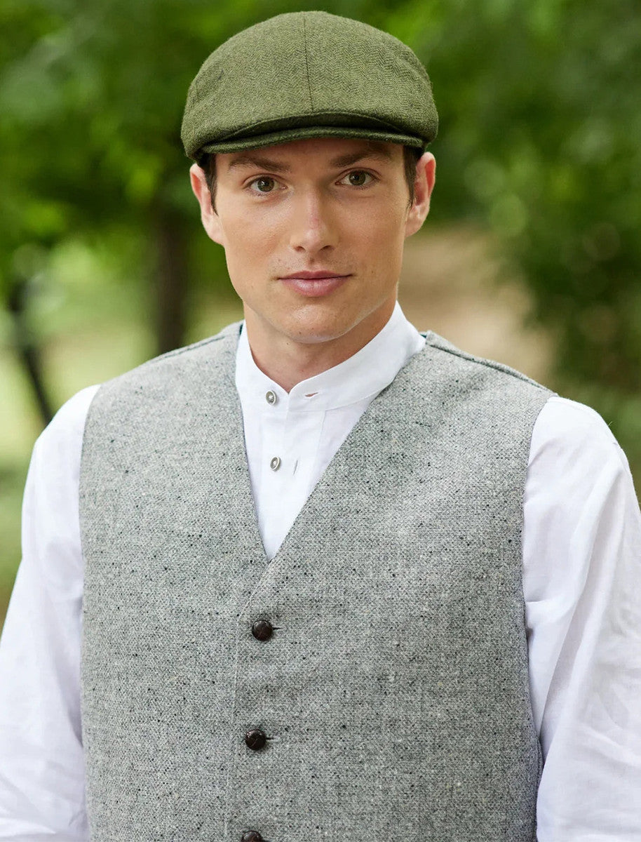 Donegal Tweed Waistcoat - Grey