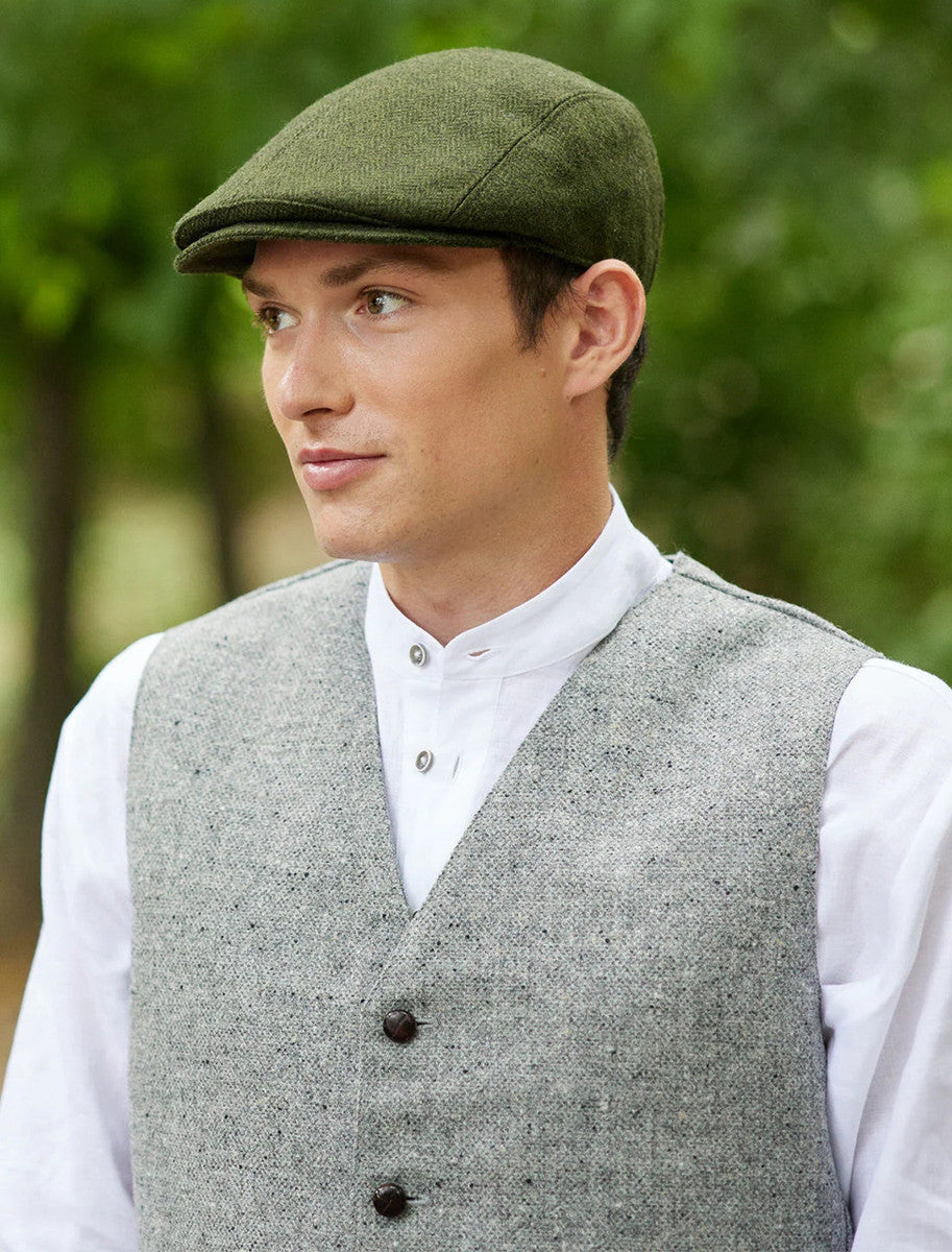 Donegal Tweed Waistcoat - Grey