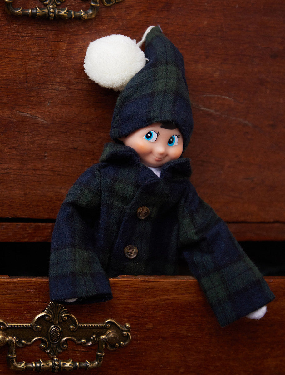 Christmas Elf Pyjama Set - Green Blackwatch