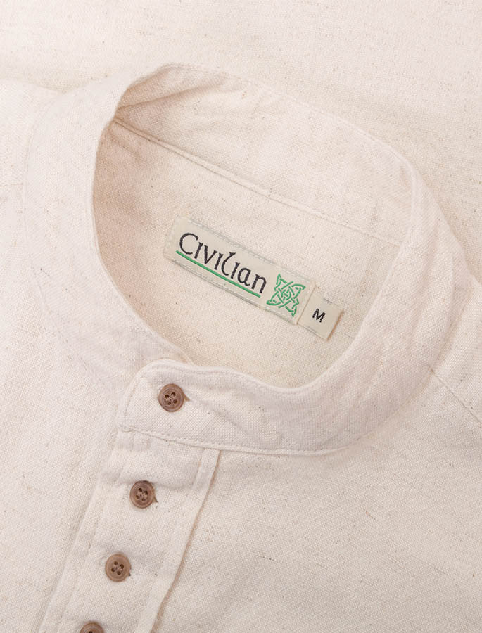 Grandfather Shirt - Stone