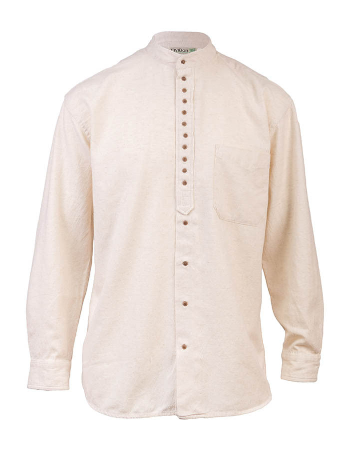 Grandfather Shirt - Stone