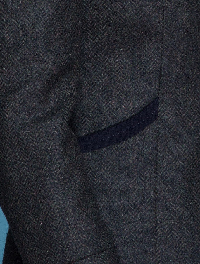 Emer Tweed Blazer - Winning Green