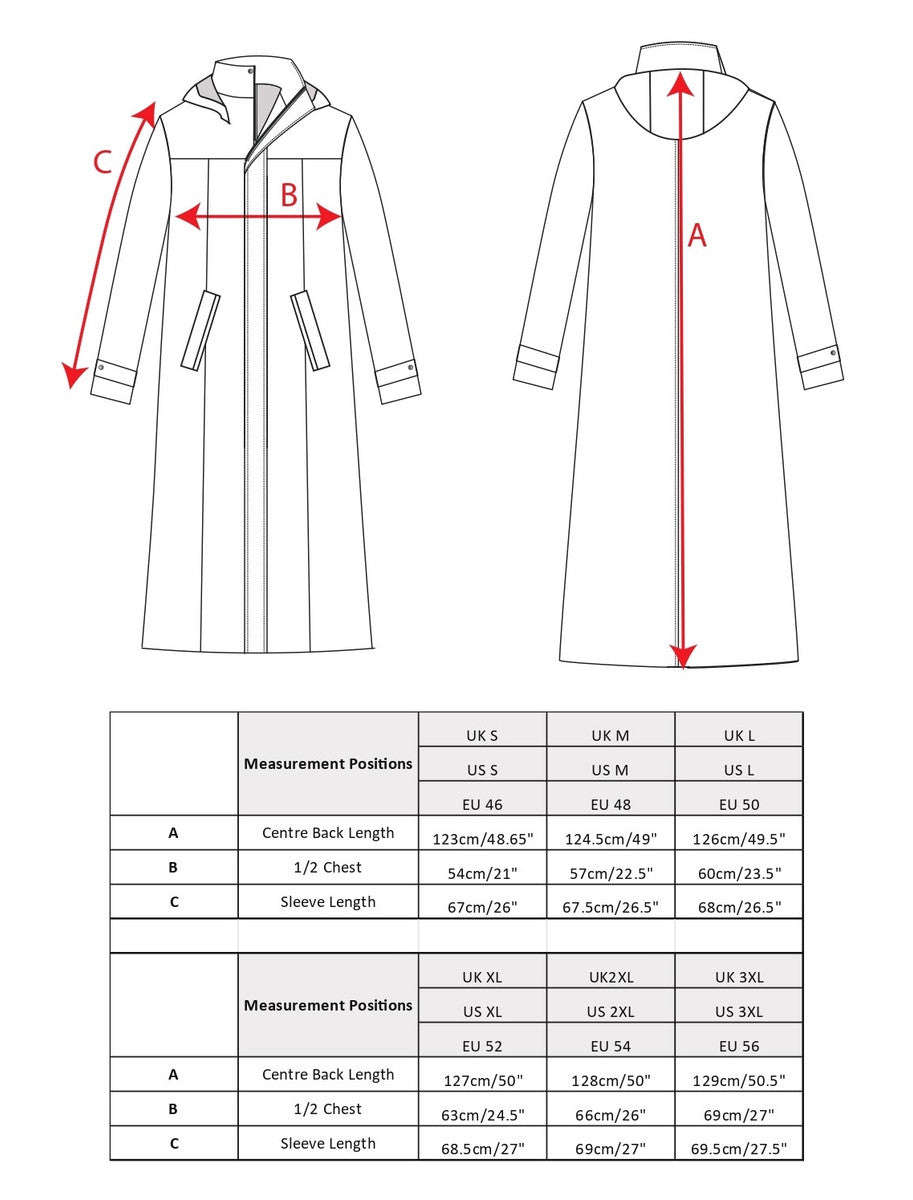 Emmet Waterproof Long Coat