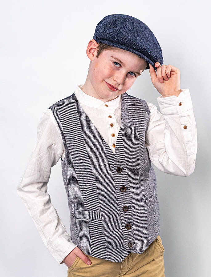 Kids Unisex Grandfather Shirt - White