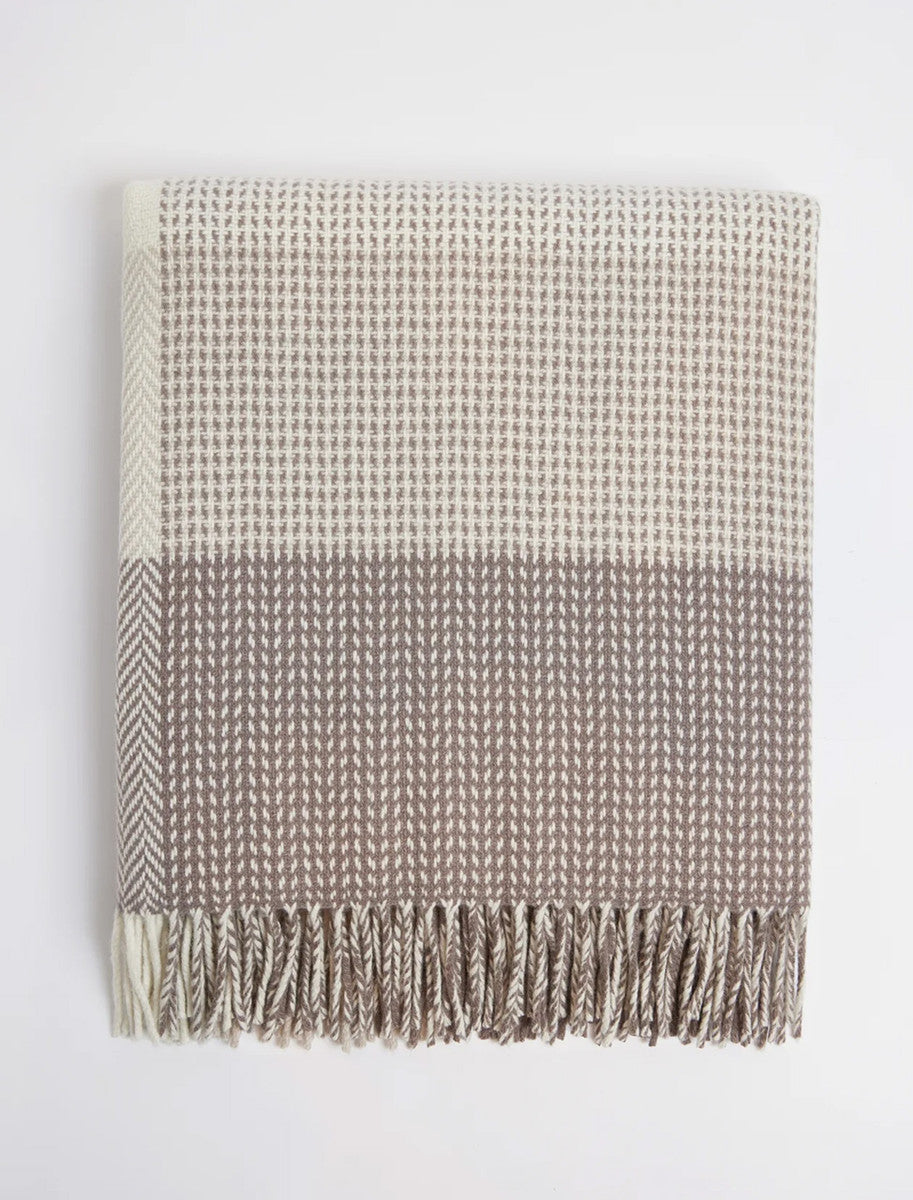 Wool and Cashmere Throw - Dún Briste