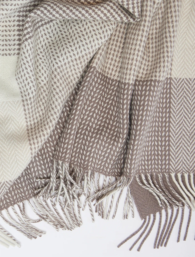 Wool and Cashmere Throw - Dún Briste
