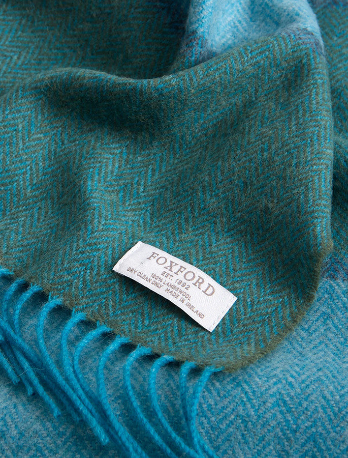 Lambswool Scarf - Spring Stripe