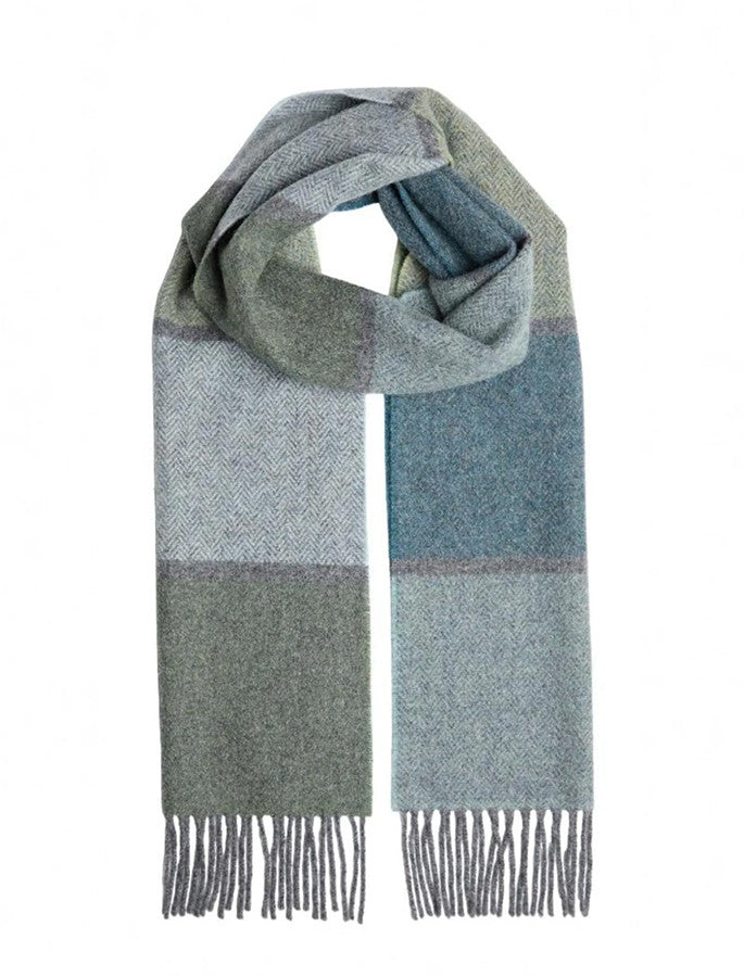 Lambswool Scarf - Winter Stripe