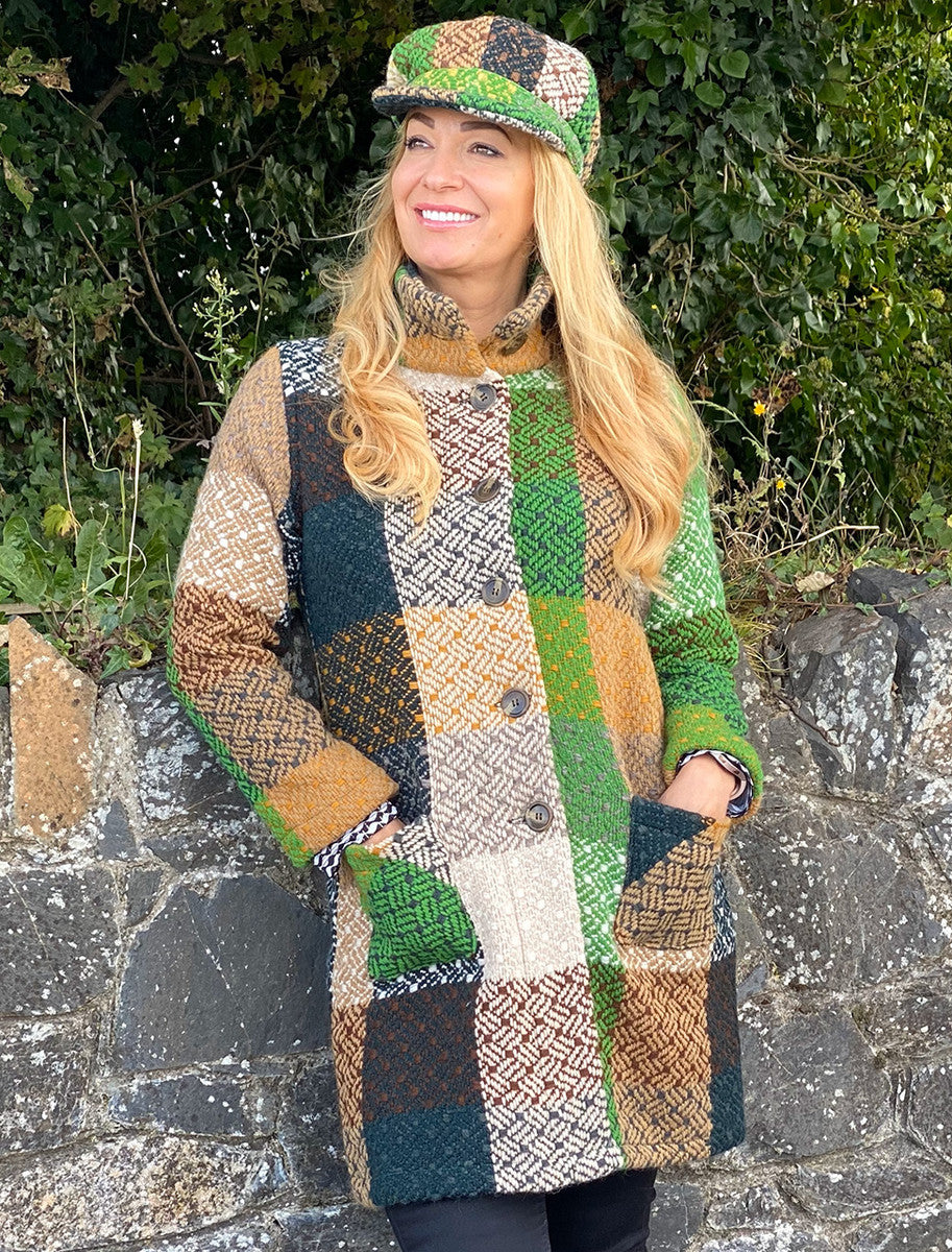 Gemma Tweed Coat - Tara Forest