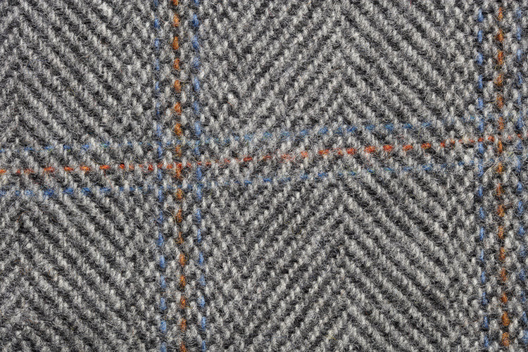 Luxurious Wool Tweed Snood - Hunting Grey