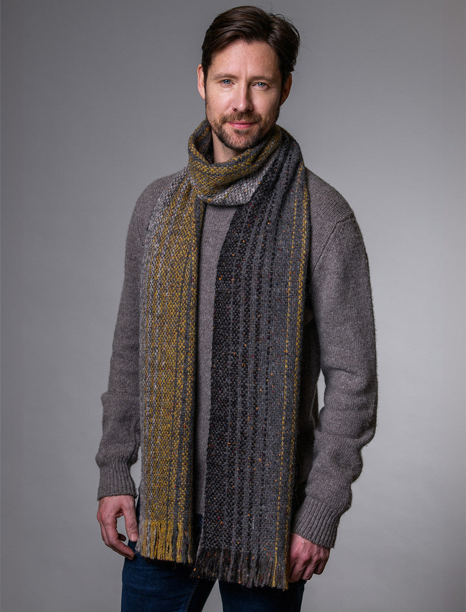 Islander Stole - Grey Beige