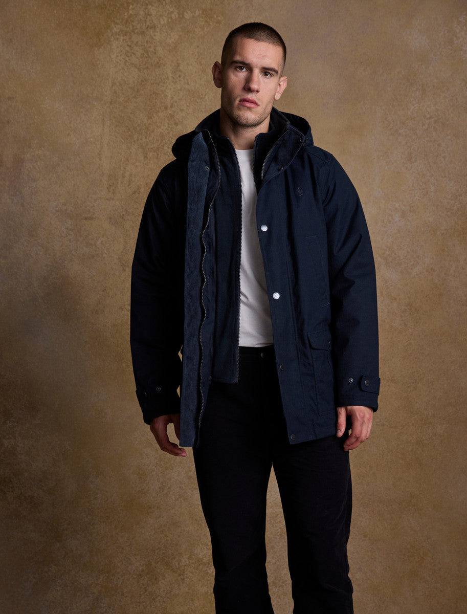 Michael Waterproof Jacket - Navy