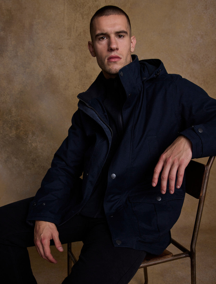 Michael Waterproof Jacket - Navy