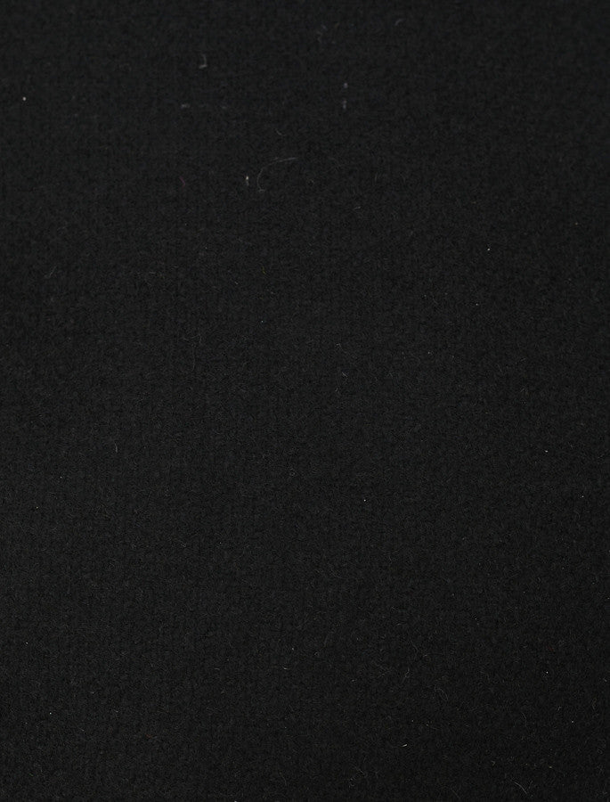 Donegal Tweed Flat Cap - Jet Black